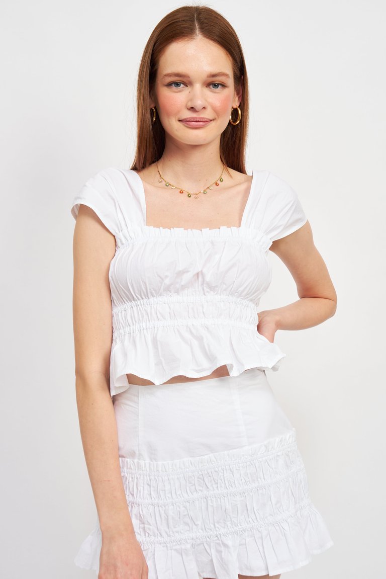 Joyce Top - Off-white