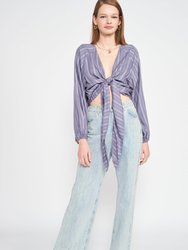 Juliette Front Button Up Top