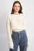 Kate Cropped Sweater - Off-White