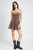 Laurel Mini Dress - Brown