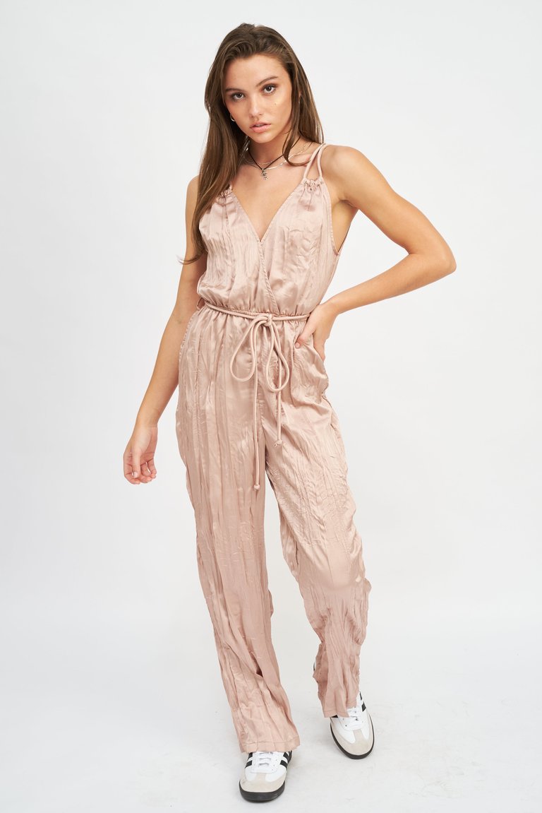 Leilani Jumpsuit - Beige