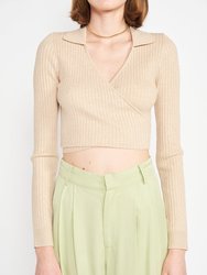 Lynne Knit top - Natural