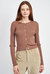 Maya Top - Brown