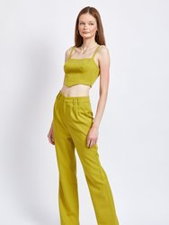 Noelle Pants - Light Olive