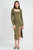 Octa Midi Dress - Olive