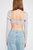 Oriana Square Neck Crop Top