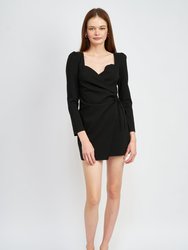 Pavyla Mini Dress - Black