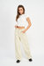 Reese Wide Leg Pants - Ivory