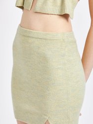 Regina Knitted Mini Skirt