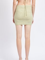 Regina Knitted Mini Skirt