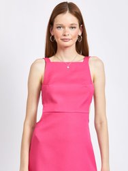 Selena Mini Dress - Fuchsia