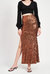 Shelby Maxi Skirt - Brown