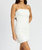 Strapless Mini Tube Dress In White