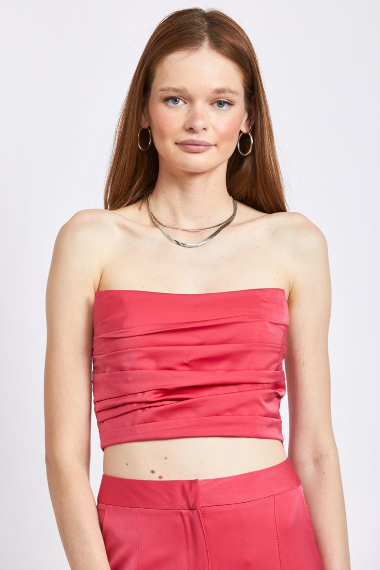 Vanessa Tube Top - Fuchsia