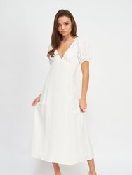 Vienne Maxi Dress - Off-White