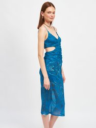 Zuri Mesh Maxi Dress