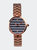 AR11220 Two-Handed Stainless Steel Watch - Rose Gold