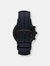 Emporio Armani Men's Renato AR2481 Blue Leather Japanese Quartz Fashion Watch