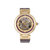 Empress Adelaide Automatic Skeleton Leather-Band Watch - Purple
