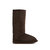 Girls Wallaby Hi Merino Wool Boots In Chocolate Brown - Chocolate Brown