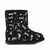 Kid's Reflective Dino Brumby Wool Boot In Black