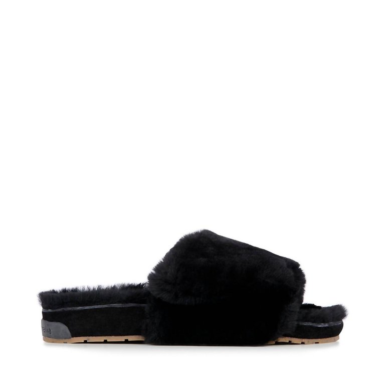 Women's Musica Adjustable Support Slide Slipper In Black