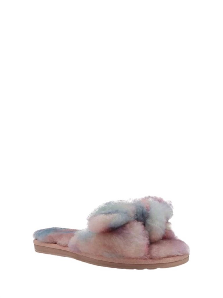 Women's Naledi Slipper In Tie Die Dahlia Pink/rose