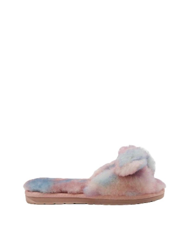 Women's Naledi Slipper In Tie Die Dahlia Pink/rose - Tie Die Dahlia Pink/rose