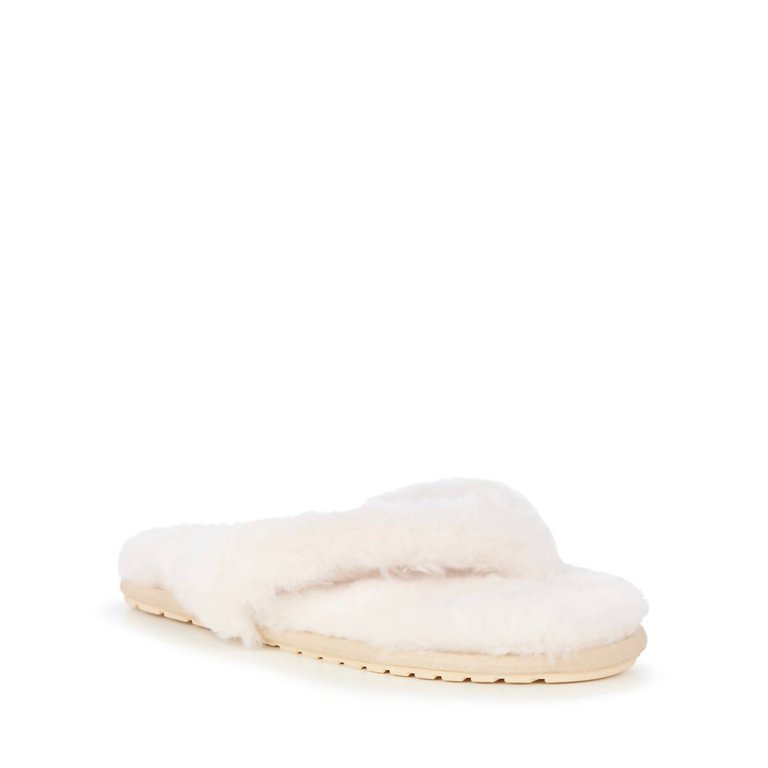 Women's Pitta Sheepskin Slipper In Natural - Natural