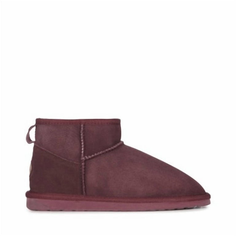 Women's Stinger Micro Boot In Merlot