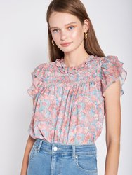 Adelina Top - Coral