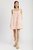 Adira Mini Dress - Ivory Pink