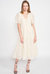 Agathe Midi Dress - Natural