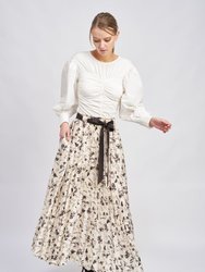 Arabella Maxi Skirt - Oyster
