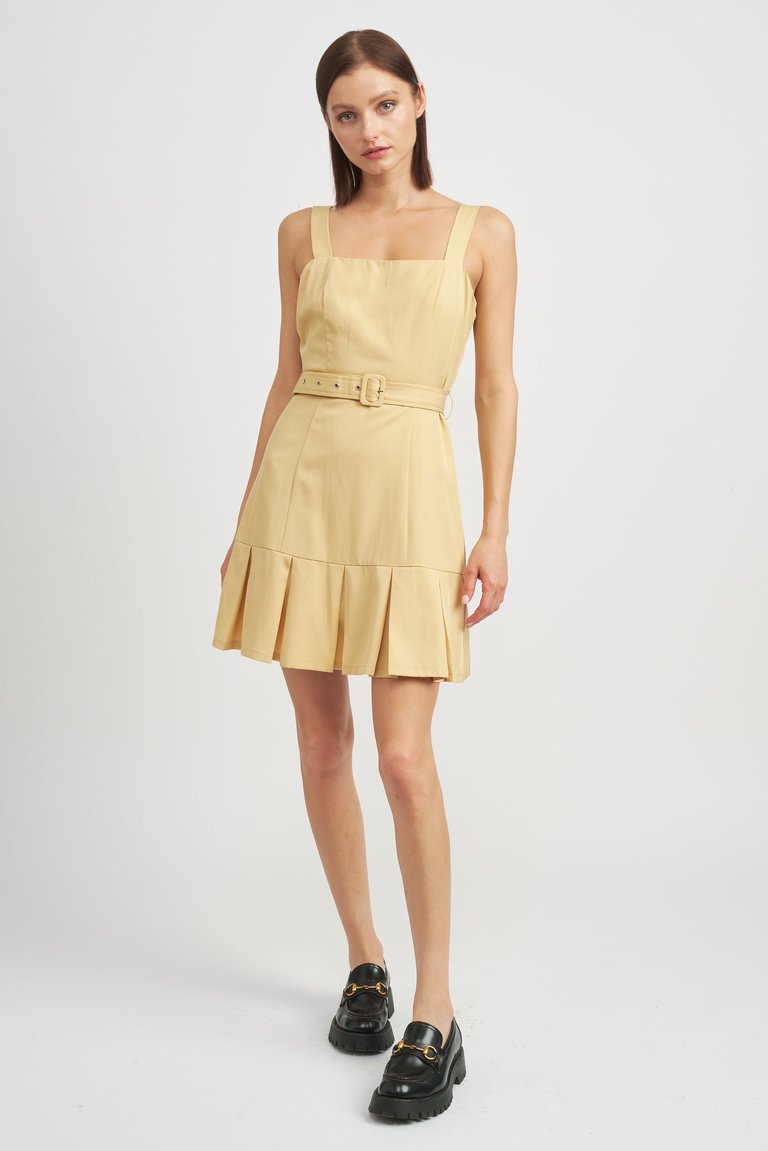 Bailee Mini Dress - Butter