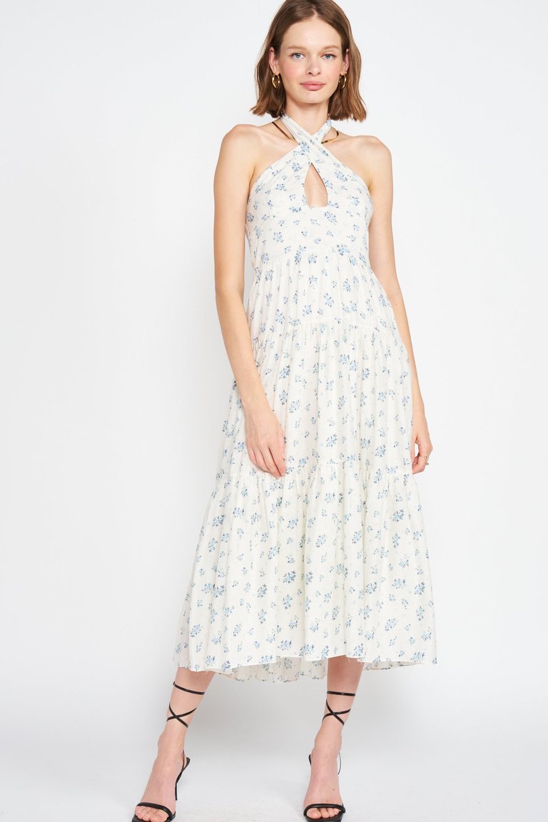 Blair Midi Dress - Off-White