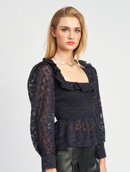 Bowie Organza Top