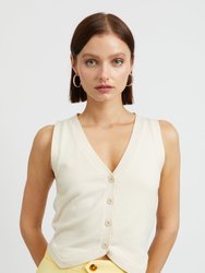 Brigitte Vest - Cream