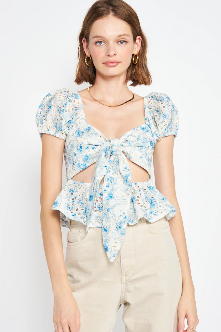 Claire Blouse - Blue