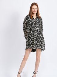 Clara Mini Dress - Black