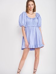 Danielle Mini Dress - Blue