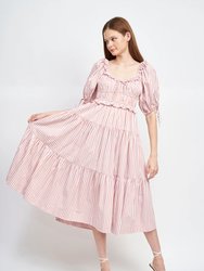 Destiny Tiered Midi Dress