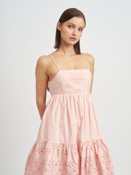 Doreene Mini Dress - Blush Pink