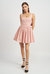 Eleanor Mini Dress - Blush Pink