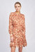 Emery Chiffon Dress - Sunset Mauve