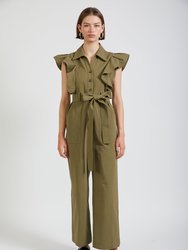 Essie Jumpsuit - Olive