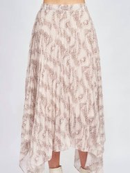 Ever Midi Skirt In Oat - Oat