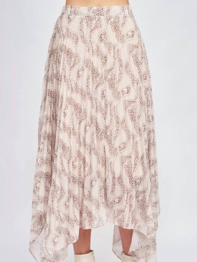 En Saison Ever Midi Skirt In Oat product