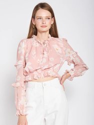 Gabby Blouse - Pink