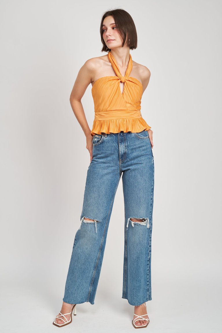 Iliana Top - Orange